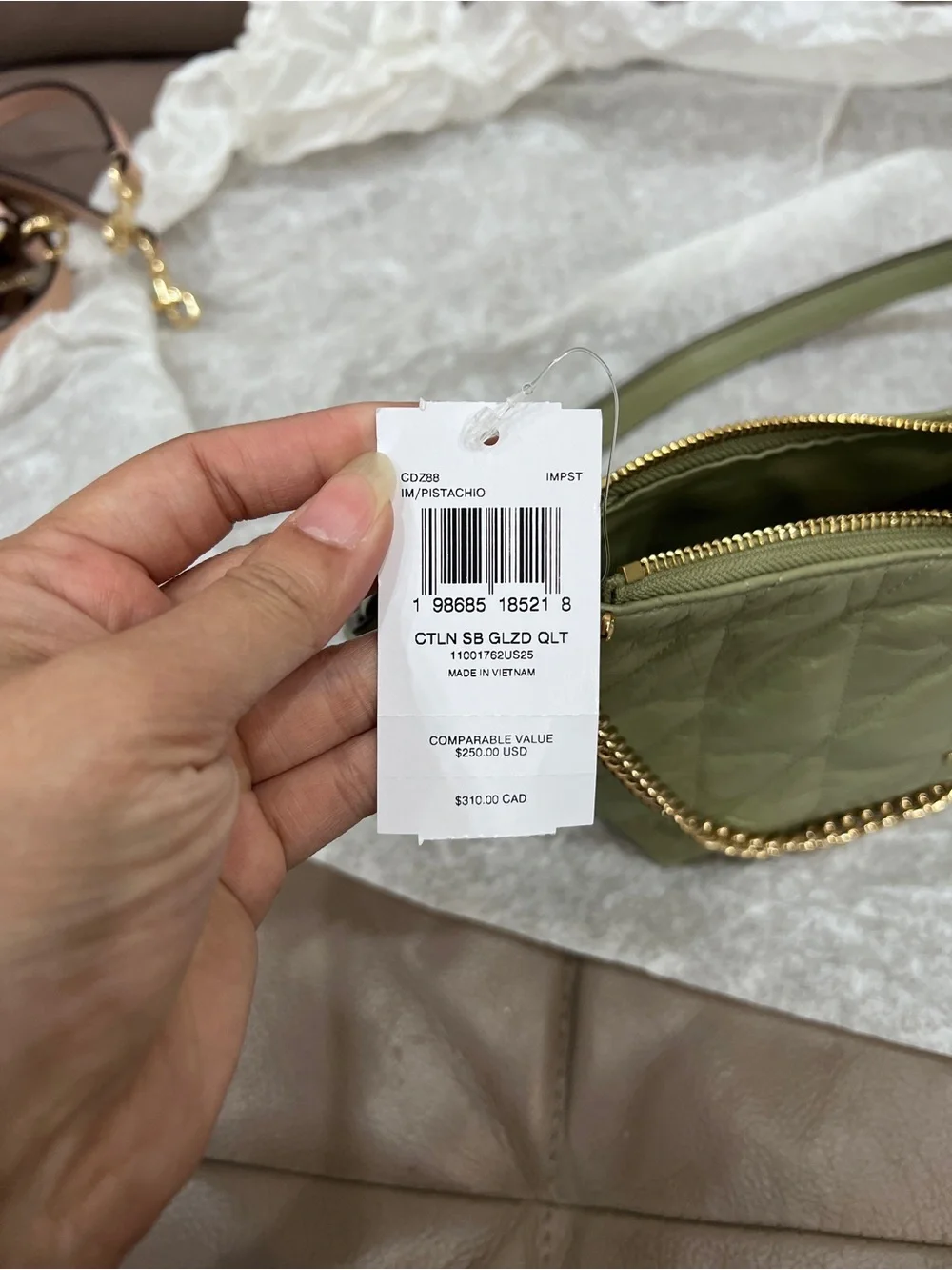NWT Coach Caitlin Shoulder Bag - Picture 8 of 15